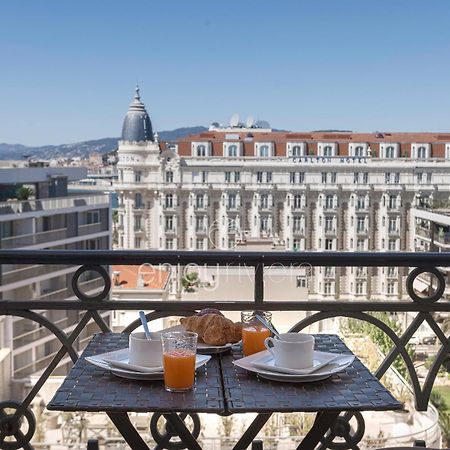 Palais Miramar Suite Art Modern - Derniere Etages Vue Mer - 75M De Confort - En Face Des Plages -Wifi - Clim Cannes Eksteriør bilde