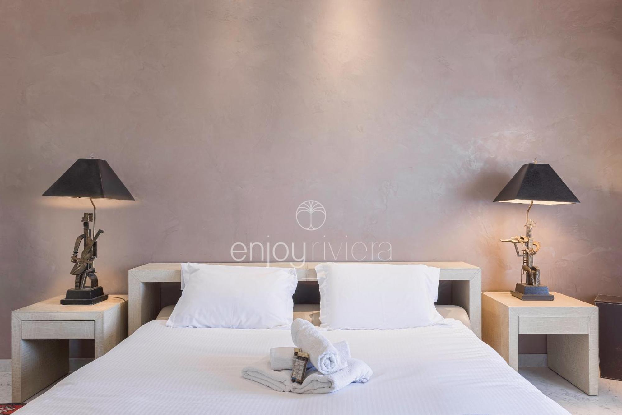 Palais Miramar Suite Art Modern - Derniere Etages Vue Mer - 75M De Confort - En Face Des Plages -Wifi - Clim Cannes Eksteriør bilde