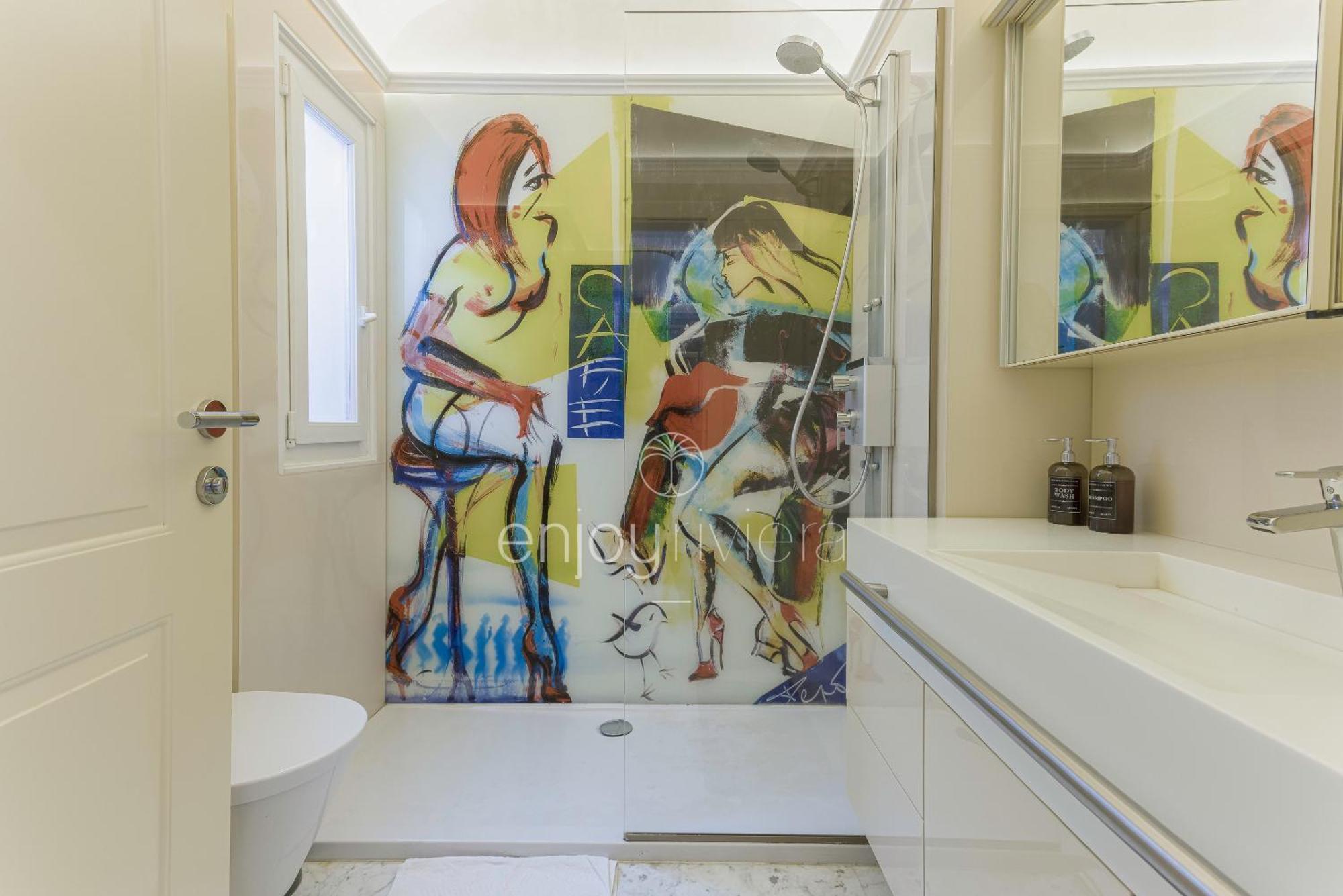 Palais Miramar Suite Art Modern - Derniere Etages Vue Mer - 75M De Confort - En Face Des Plages -Wifi - Clim Cannes Eksteriør bilde